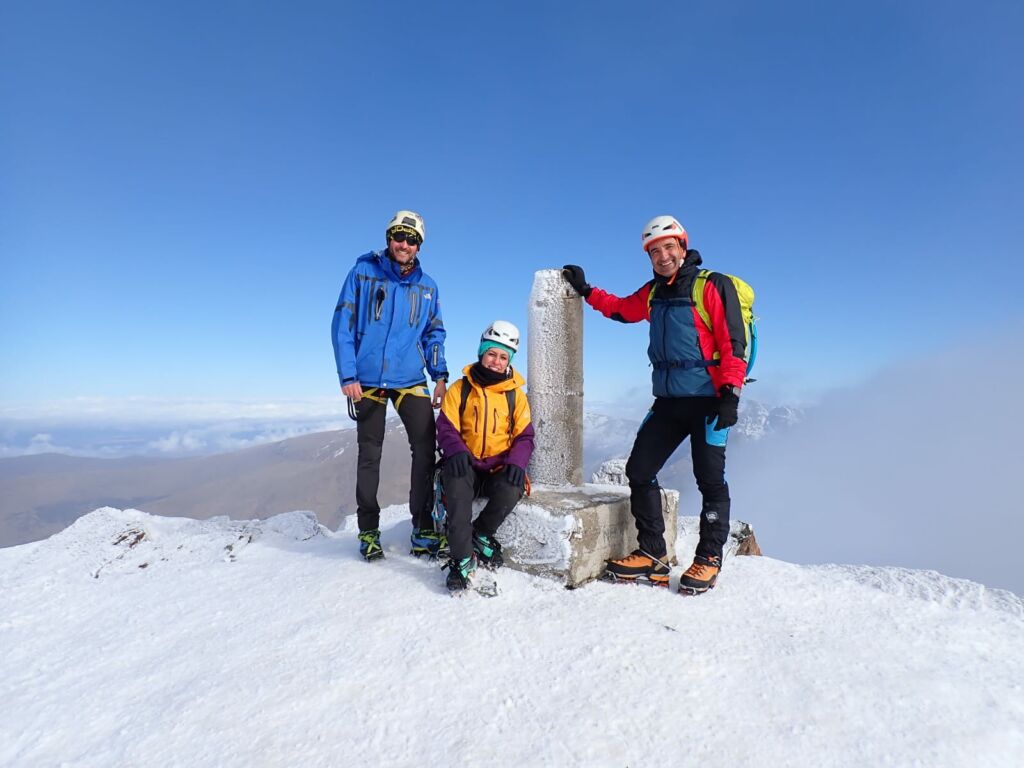 Ascensión Invernal Pico Veleta, 2 de febrero.